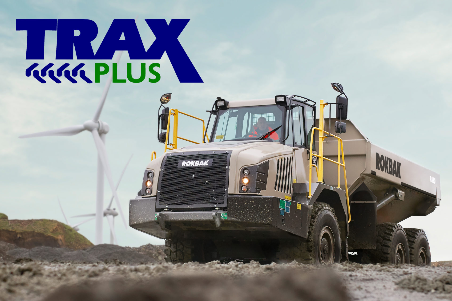 Rokbak Appoints Traxplus In North America Articulated Dump Trucks