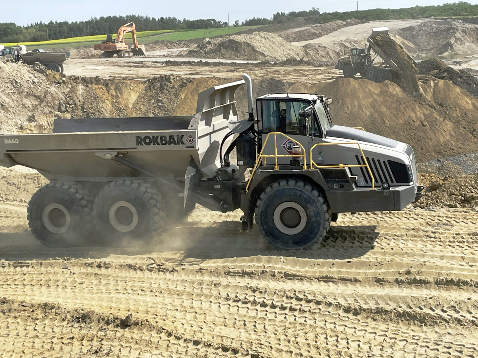 Rokbak approval in Alberta with three more RA40s in Canada